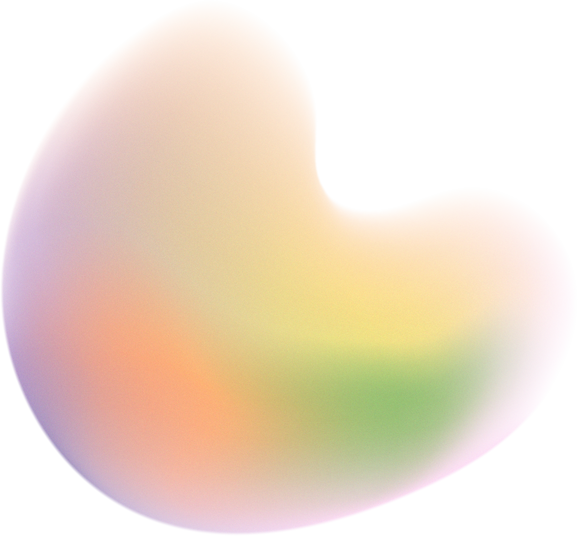 Soft Textured Gradient Blob