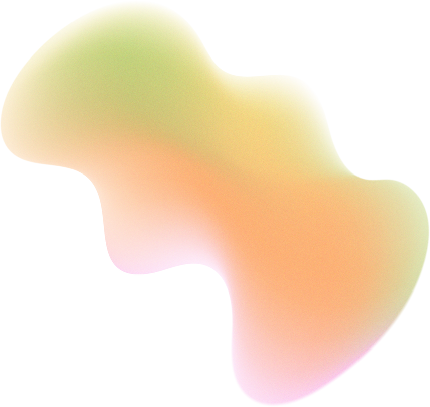 Soft Textured Gradient Blob